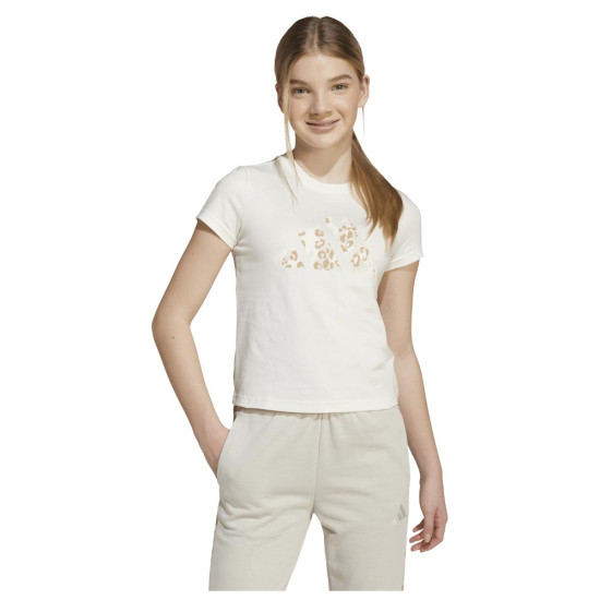 Adidas Παιδική κοντομάνικη μπλούζα Animal Big Logo Single Jersey Tee